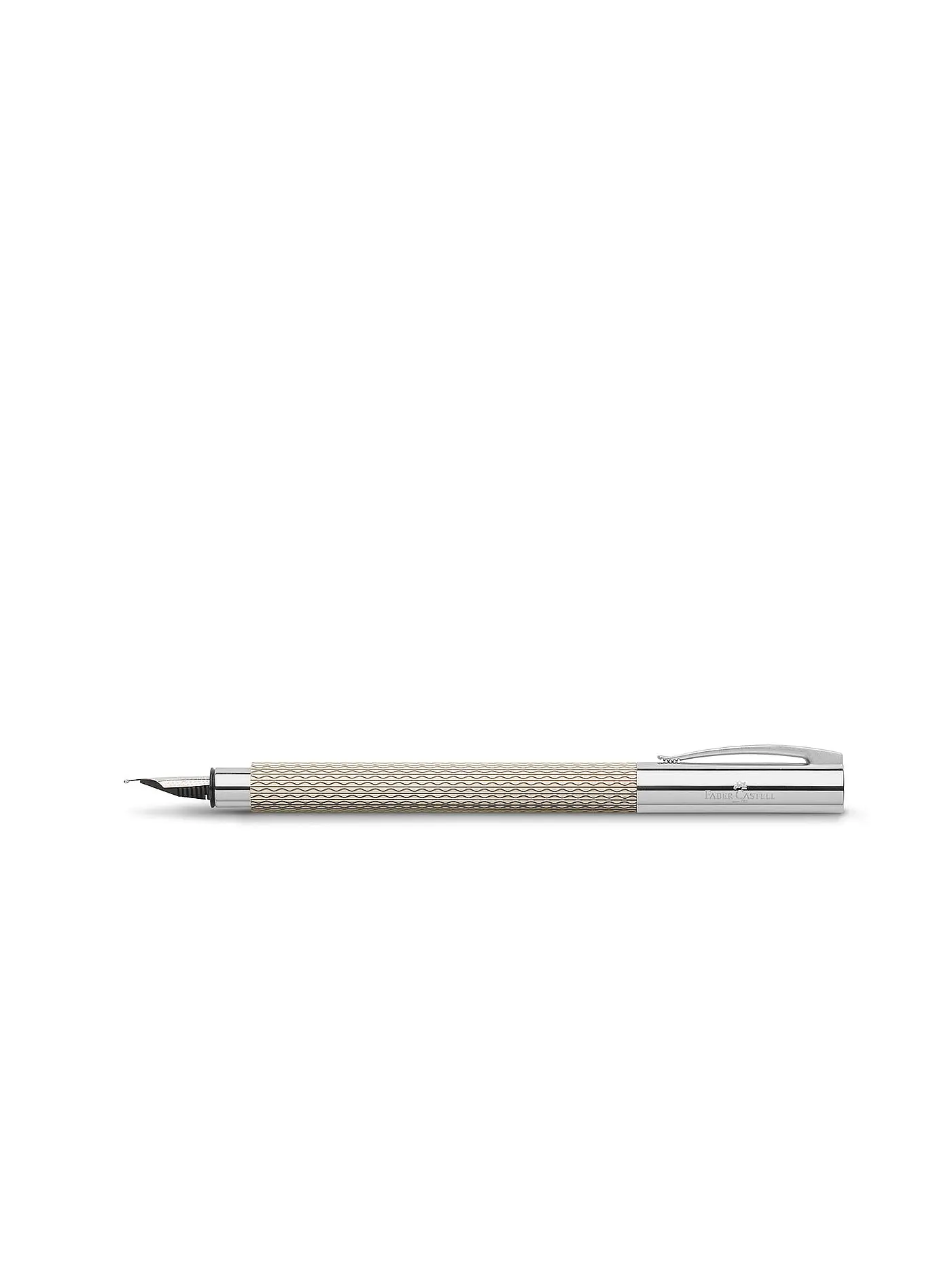 FABER-CASTELL | Füllhalter Ambition Opart (white sand) M | 